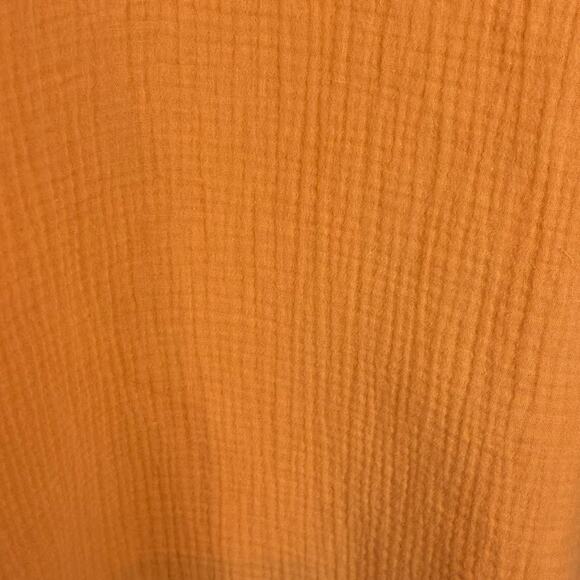 Show Me Your Mumu Johns Button Down Shirt in Orange Womens Size XS Guazy - Picture 11 of 14